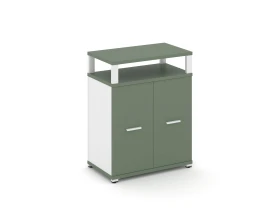 Распаш. шкаф опорный/приставной с верх. горизонтом CN.SOPR-002 W 720x420x917 Концепт / Concept images