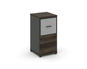 Шкаф 1 узкая секция, 2 ниши CN.STU-212 RMB A 420x420x818 Концепт / Concept images