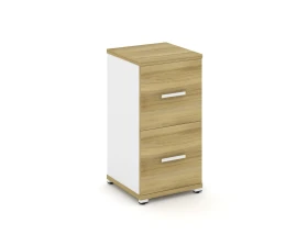 Шкаф 1 узкая секция, 2 ниши CN.STU-212 W 420x420x818 Концепт / Concept images