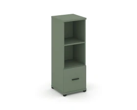 Шкаф 1 узкая секция, 3 ниши CN.STU-311 B 420x420x1186 Концепт / Concept images