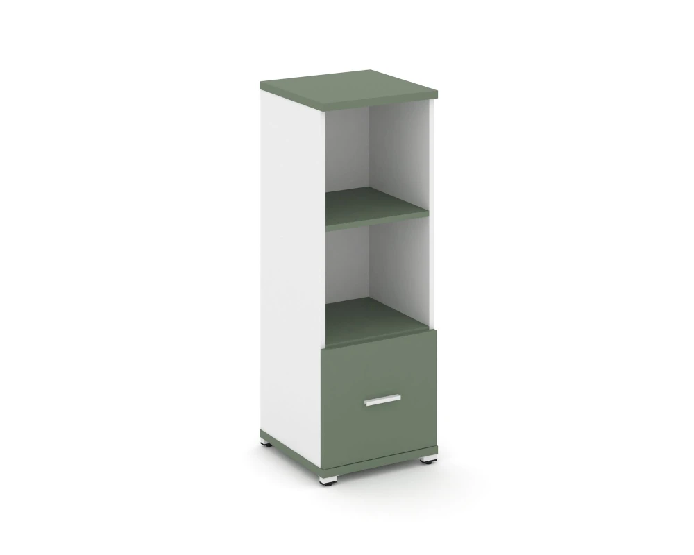 Шкаф 1 узкая секция, 3 ниши CN.STU-311 W 420x420x1186 Концепт / Concept