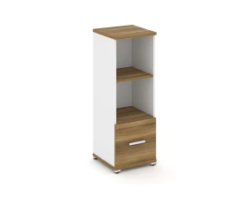Шкаф 1 узкая секция, 3 ниши CN.STU-311 W 420x420x1186 Концепт / Concept images