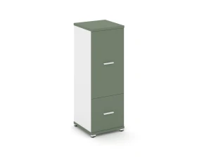 Шкаф 1 узкая секция, 3 ниши CN.STU-312 W 420x420x1186 Концепт / Concept images