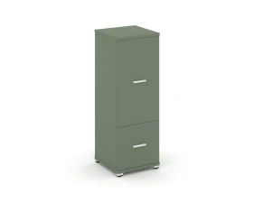 Шкаф 1 узкая секция, 3 ниши CN.STU-312 W 420x420x1186 Концепт / Concept images