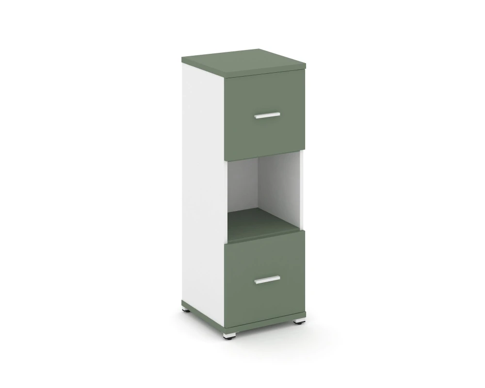 Шкаф 1 узкая секция, 3 ниши CN.STU-315 W 420x420x1186 Концепт / Concept