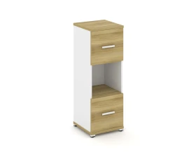 Шкаф 1 узкая секция, 3 ниши CN.STU-315 W 420x420x1186 Концепт / Concept images