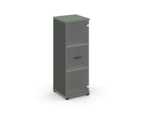 Шкаф 1 узкая секция, 3 ниши CN.STU.E-316 SP A 420x420x1186 Концепт / Concept images