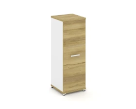 Шкаф 1 узкая секция, 3 ниши CN.STU.E-316 W 420x420x1186 Концепт / Concept images
