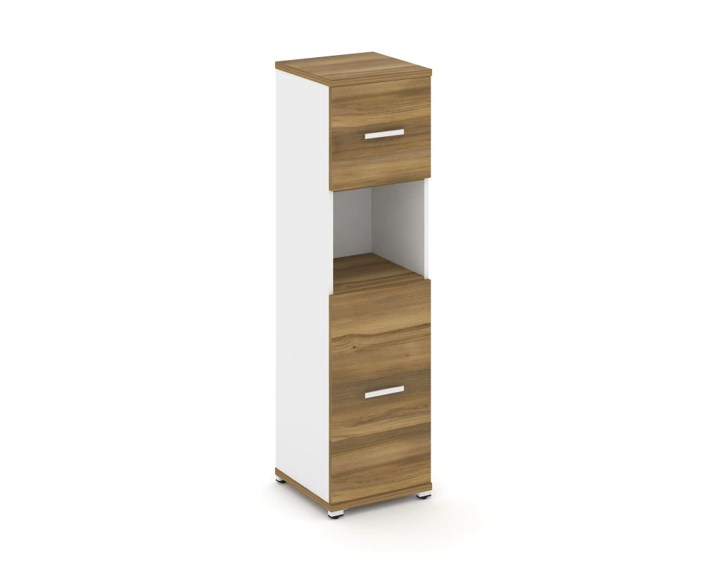 Шкаф 1 узкая секция, 4 ниши CN.STU-415 W 420x420x1554 Концепт / Concept