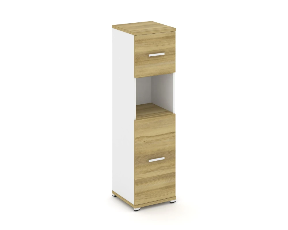 Шкаф 1 узкая секция, 4 ниши CN.STU-415 W 420x420x1554 Концепт / Concept