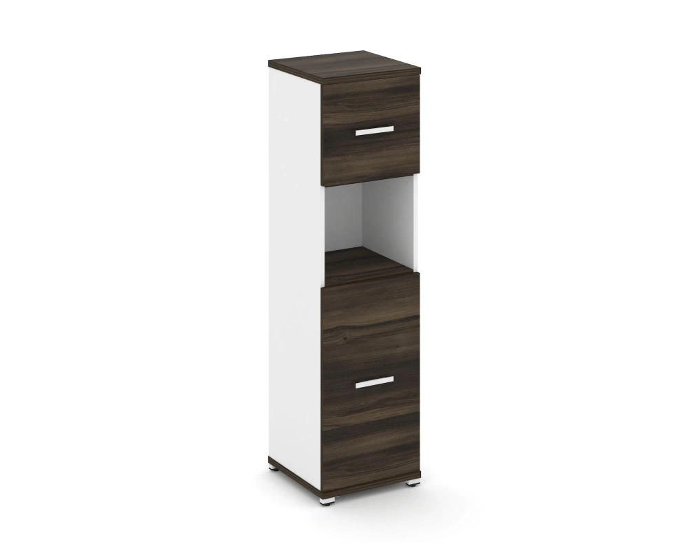 Шкаф 1 узкая секция, 4 ниши CN.STU-415 W 420x420x1554 Концепт / Concept