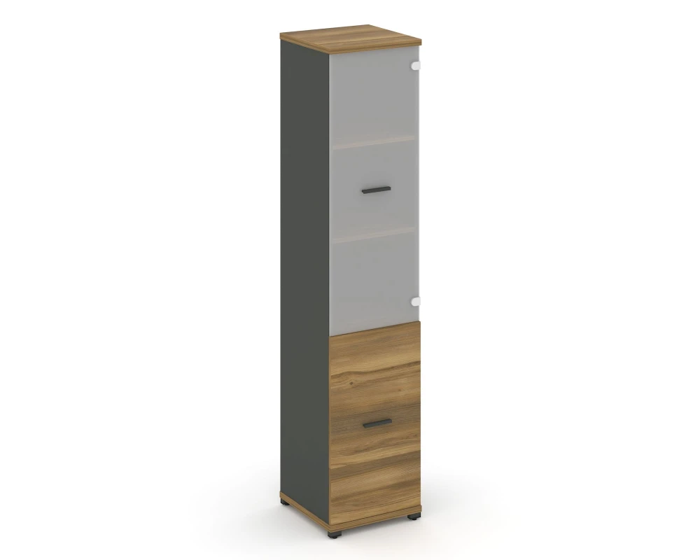 Шкаф 1 узкая секция, 5 ниш CN.STU.E-512 SM A 420x420x1922 Концепт / Concept
