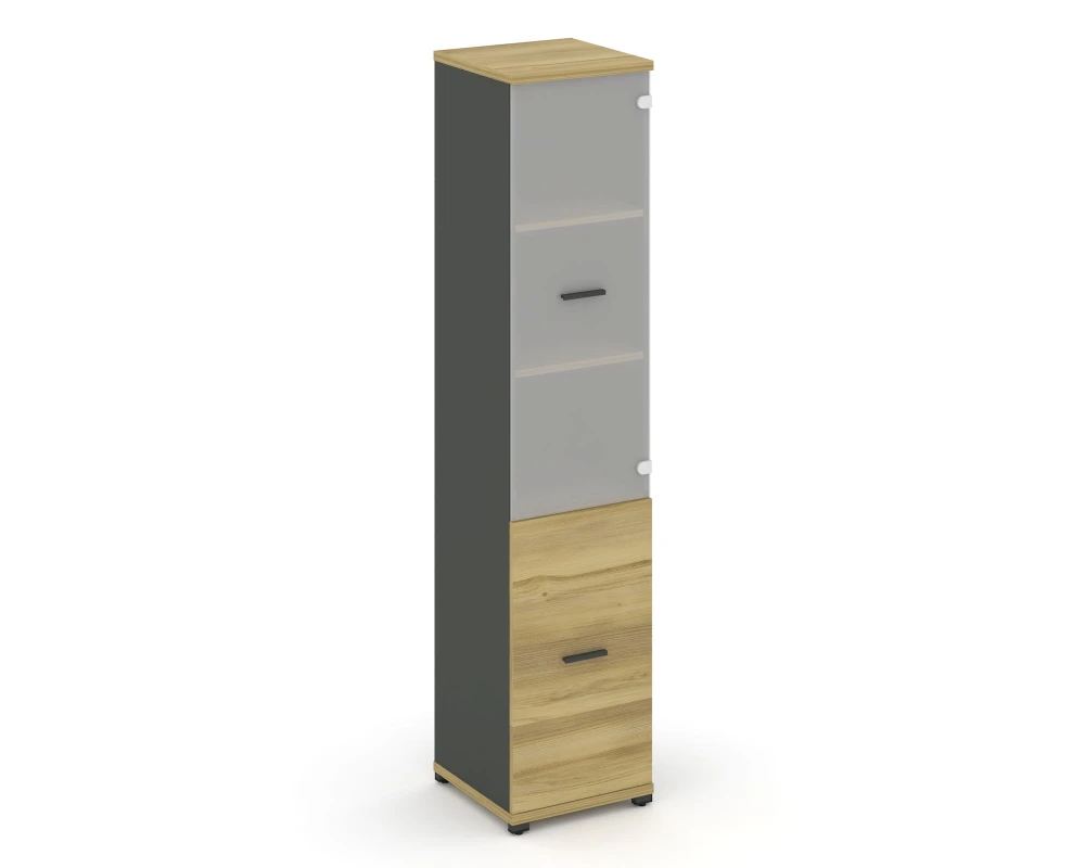 Шкаф 1 узкая секция, 5 ниш CN.STU.E-512 SM A 420x420x1922 Концепт / Concept