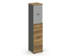 Шкаф 1 узкая секция, 5 ниш CN.STU.E-515 SM A 420x420x1922 Концепт / Concept images