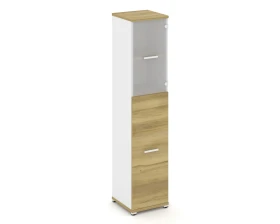 Шкаф 1 узкая секция, 5 ниш CN.STU.E-515 SM W 420x420x1922 Концепт / Concept images