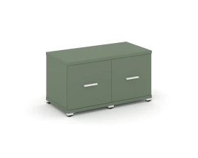 Шкаф 2 узкие секции, 1 ниша CN.STU-123 W 836x420x450 Концепт / Concept images