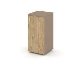 Шкаф низкий узкий правый (1 низкий фасад ЛДСП) 40x42x82,3 Эстетика / Estetica images