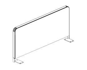 Экран боковой Ткань 700х28х497 Стайл Проджект / Style Project images