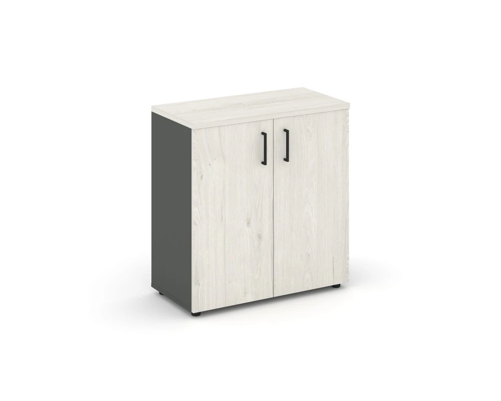 Шкаф низкий широкий закрытый 796x400x833 зад. стенка HDF Стайл Проджект / Style Project