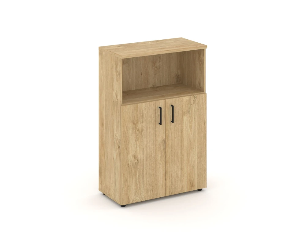 Шкаф средний широкий закрытый с нишей 796x400x1203 Стайл Проджект / Style Project