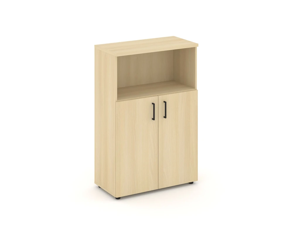 Шкаф средний широкий закрытый с нишей 796x400x1203 Стайл Проджект / Style Project