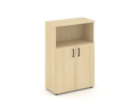 Шкаф средний широкий закрытый с нишей 796x400x1203 Стайл Проджект / Style Project images