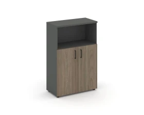 Шкаф средний широкий закрытый с нишей 796x400x1203 Стайл Проджект / Style Project images