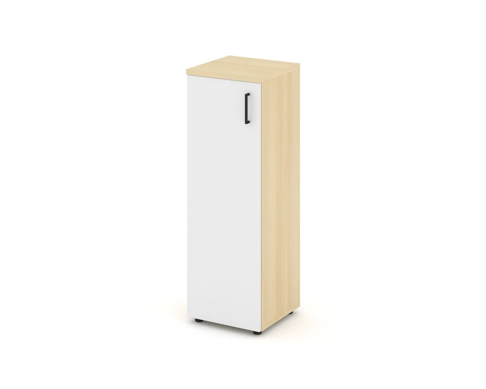 Шкаф средний узкий левый закрытый 400x400x1203 Стайл Проджект / Style Project
