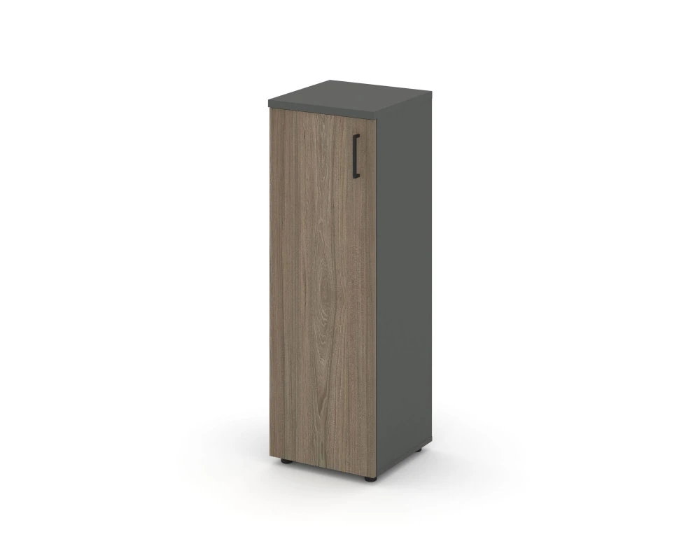 Шкаф средний узкий левый закрытый 400x400x1203 Стайл Проджект / Style Project