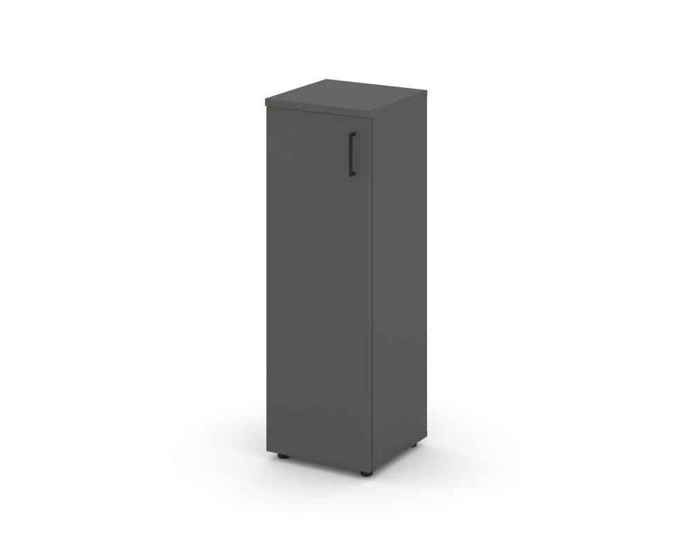 Шкаф средний узкий левый закрытый 400x400x1203 Стайл Проджект / Style Project