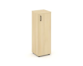 Шкаф средний узкий правый закрытый 400x400x1203 зад. стенка HDF Стайл Проджект / Style Project images