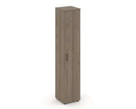 Шкаф высокий узкий унив. 400x400x1982 зад. стенка HDF Стайл Проджект / Style Project images