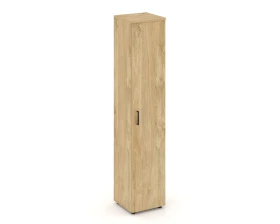 Шкаф высокий узкий унив. 400x400x1982 зад. стенка HDF Стайл Проджект / Style Project images