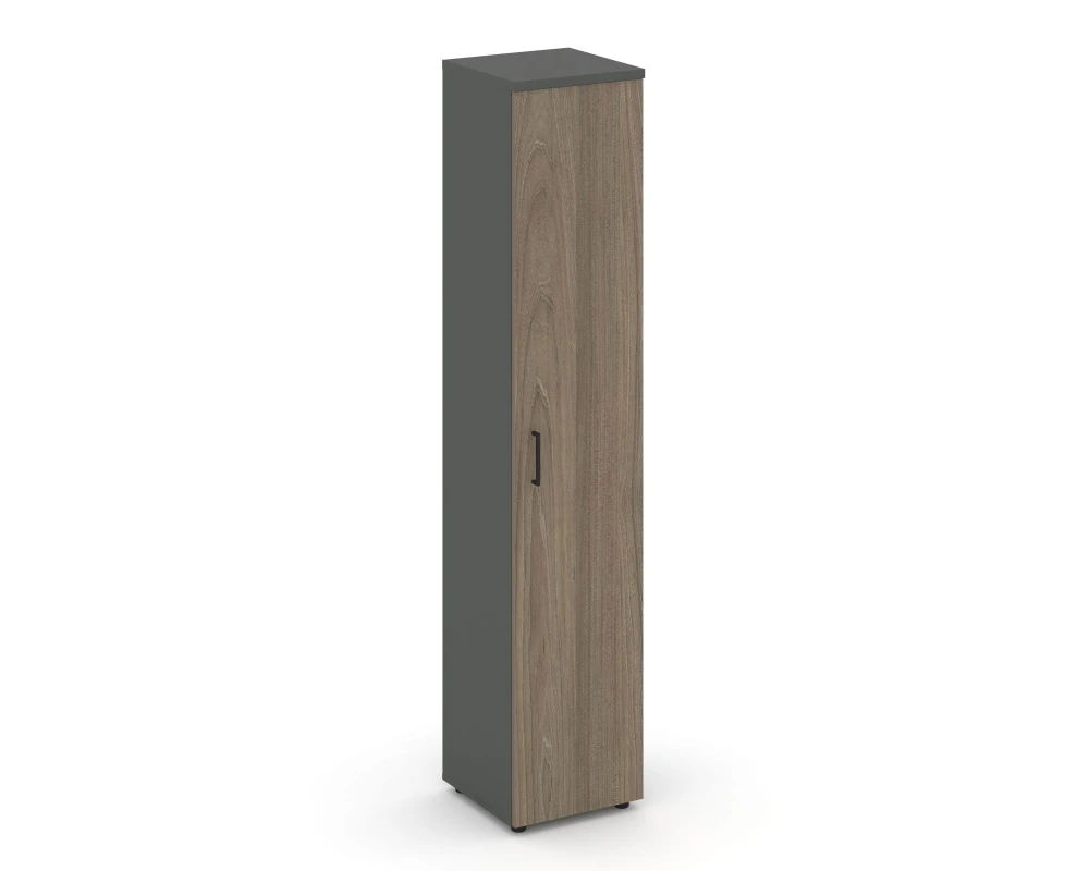 Шкаф высокий узкий унив. 400x400x1982 зад. стенка HDF Стайл Проджект / Style Project