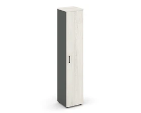 Шкаф высокий узкий унив. 400x400x1982 зад. стенка HDF Стайл Проджект / Style Project images