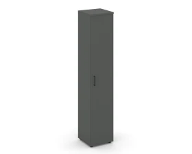 Шкаф высокий узкий унив. 400x400x1982 зад. стенка HDF Стайл Проджект / Style Project images
