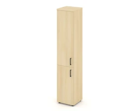 Шкаф высокий узкий закрытый левый 400x400x1982 Стайл Проджект / Style Project images