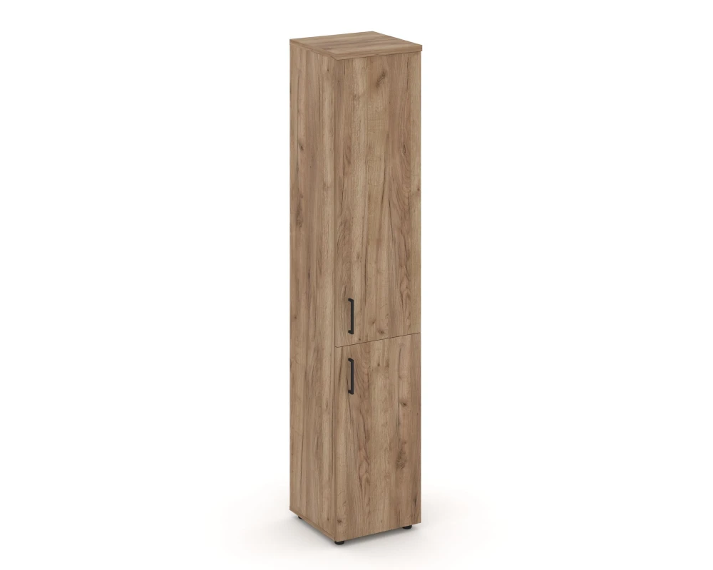 Шкаф высокий узкий закрытый правый 400x400x1982 Стайл Проджект / Style Project