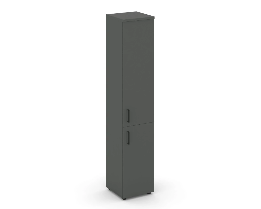 Шкаф высокий узкий закрытый правый 400x400x1982 Стайл Проджект / Style Project