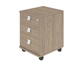 Тумба подкатная 3 ящика с замком Стайл Систем / Style System images